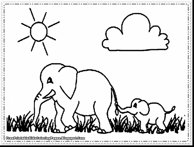 Incredible Elephant Coloring Pages With Elephant Coloring Pages And Elephant  Coloring Pages For Adults
