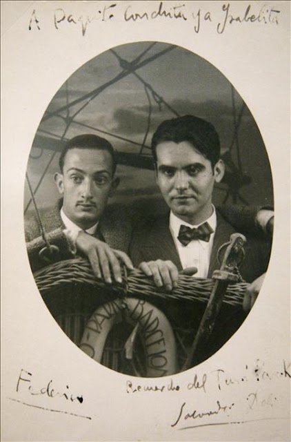 CARTAS EN LA NOCHE.- Federico Gª Lorca y Salvador Dalí