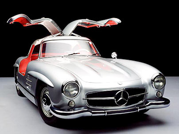 Mercedes 300 SLK Scrap Metal Art Car - Art Car Central