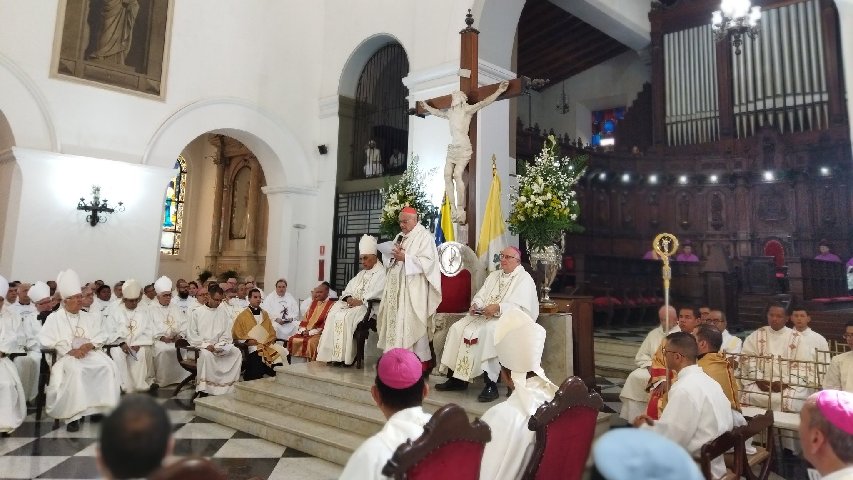 Cardenal Baltazar Porras asumió como Arzobispo de Caracas