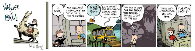 Wallace the Brave Sunday Funnies #5 2023-July-05