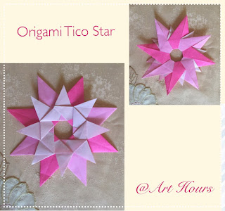 Origami Tico Star folded by Art Hours