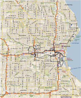 Map-Milwaukee, WI-City