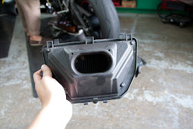 Stock 2011 Yamaha R6 air filter