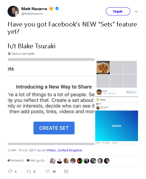  ¿Todavía no tienes la NUEVA función “Sets” de Facebook?