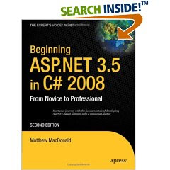 Beginning ASP.NET 3.5 in C# 2008: From Novice to Professional, Second Edition