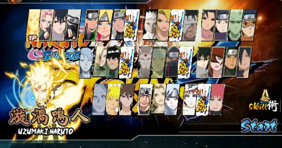 Naruto Senki MOD Myanmar Storm 4 Unlimited Money Apk ...