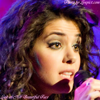 Katie Melua Beautiful Face And Her Facial Expression When Singing