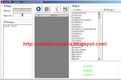 Download Lazy SSH Scanner Full Version + Tutorial Lengkap