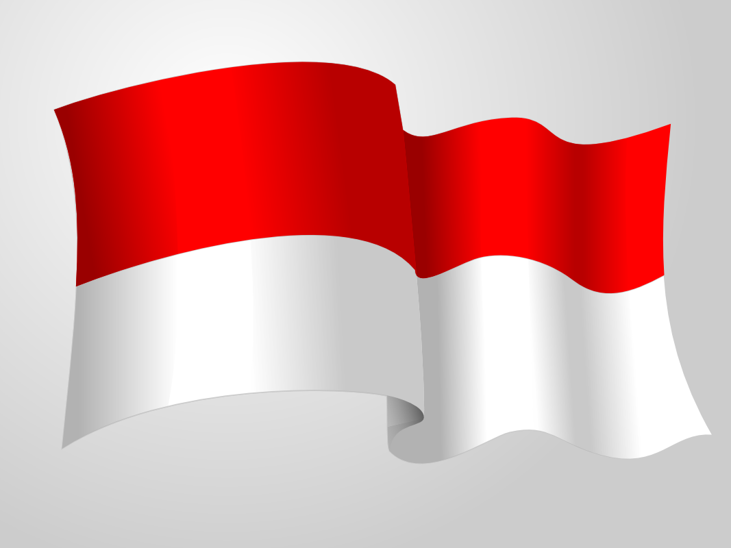 gambar bendera indonesia  Indonesiadalamtulisan 