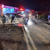 Acidente entre dois carros e caminhão deixa 2 mortos e 3 feridos na BR-277, em Prudentópolis