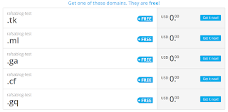 tutorial Mendapatkan Domain Gratis di Freenom