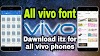 top 11 font for vivo phones