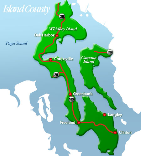 Whidbey Island Map. Off To Whidbey Island,