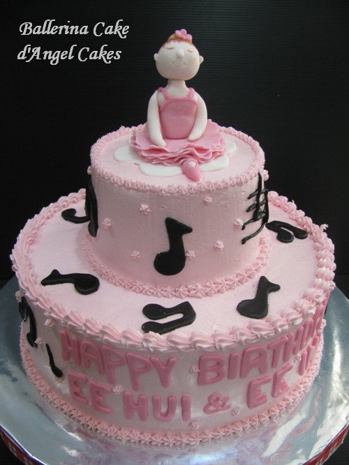 Labels Ballerina cake Tiered Cake