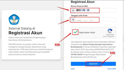 Cara Registrasi Akun GTK di SIM PKB Terbaru 2021