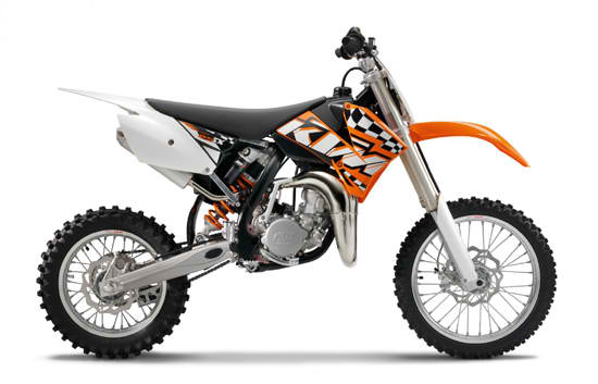 2011 KTM 85 SX 17/14  Spesifikasi full