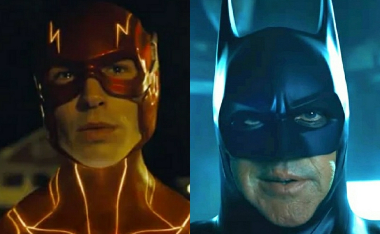 ParsaGeeks - Desbravando Filmes e Séries: Batman de Michael Keaton, Zod,  Ben Affleck... tem de tudo no primeiro trailer oficial do filme The Flash