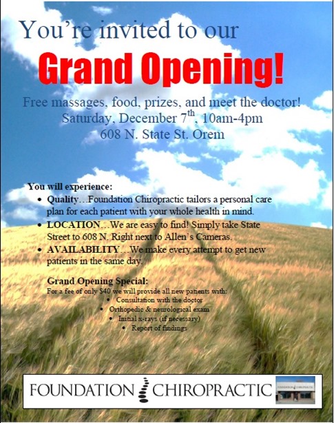 grand opening