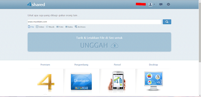 Cara Terbaru Mendapatkan Akun Premium 4shared Secara Gratis