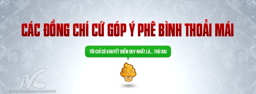 Ảnh bìa bé Shit với những câu nói hài hước