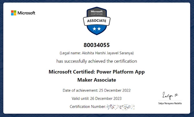 Microsoft Power Platform App Maker Certified (PL-100) 