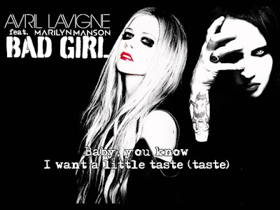 Bad Girl ft. Marilyn Manson - Avril Lavigne Lyrics Official