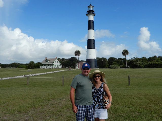 Ron and Susan at Cape Canaveral Lighthouse