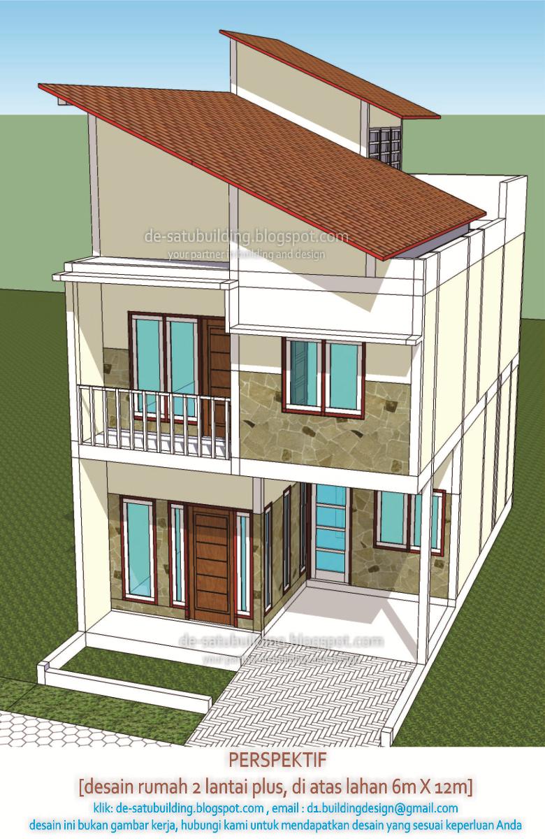 De Satu Building And Design Indonesia Desain Rumah Tinggal 2 Lantai