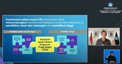 PDF Merdeka Belajar Episode ke-22 Transformasi Seleksi Masuk Perguruan Tinggi Negeri menjadi Lebih Holistik, Inklusif dan Transparan