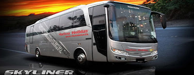 Foto bus pariwisata Skyliner PO Marissa Holiday