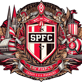 São Paulo FC Logo PNG 512x512 for DLS 2024