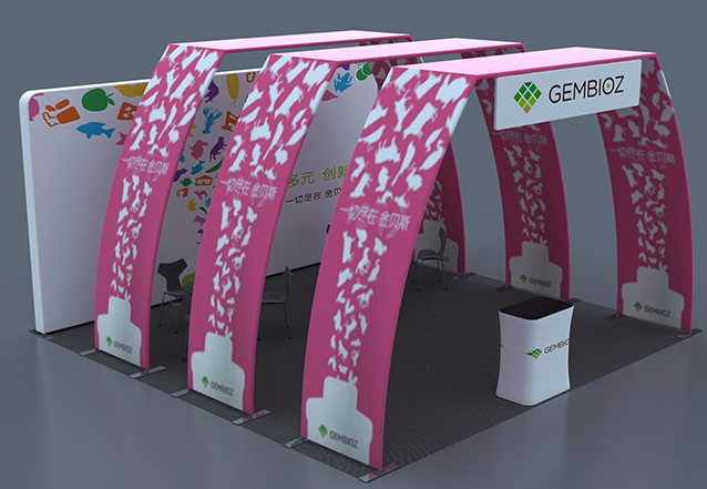 Tensile fabric displays