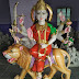 Durga Mata Colourfull Marble Murti (Ma Durga Mata Marble Statue )