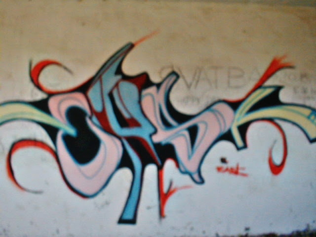 graffiti piece krnov east