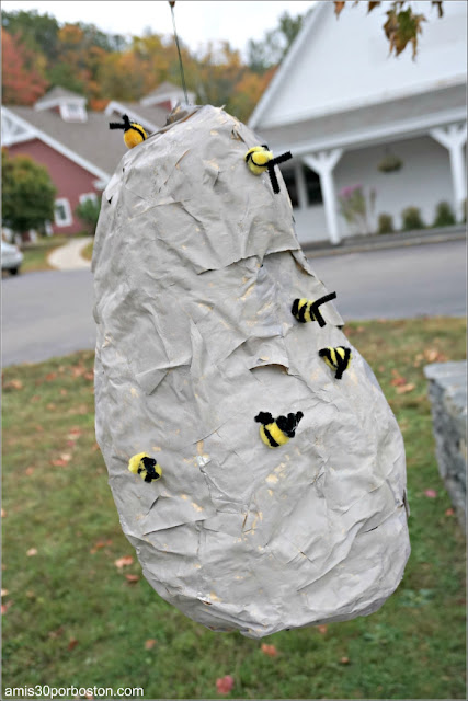 Colmena en el Return of the Pumpkin People de Jackson en New Hampshire