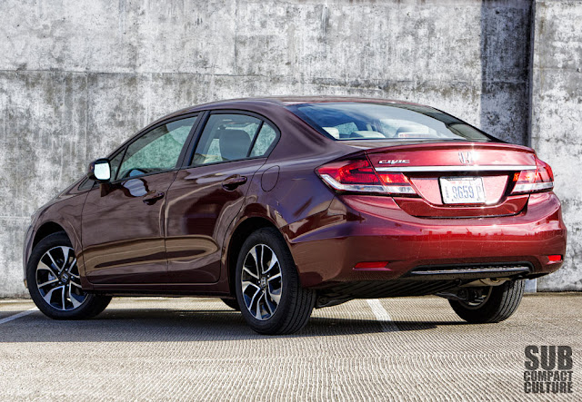 2013 Honda Civic EX rear