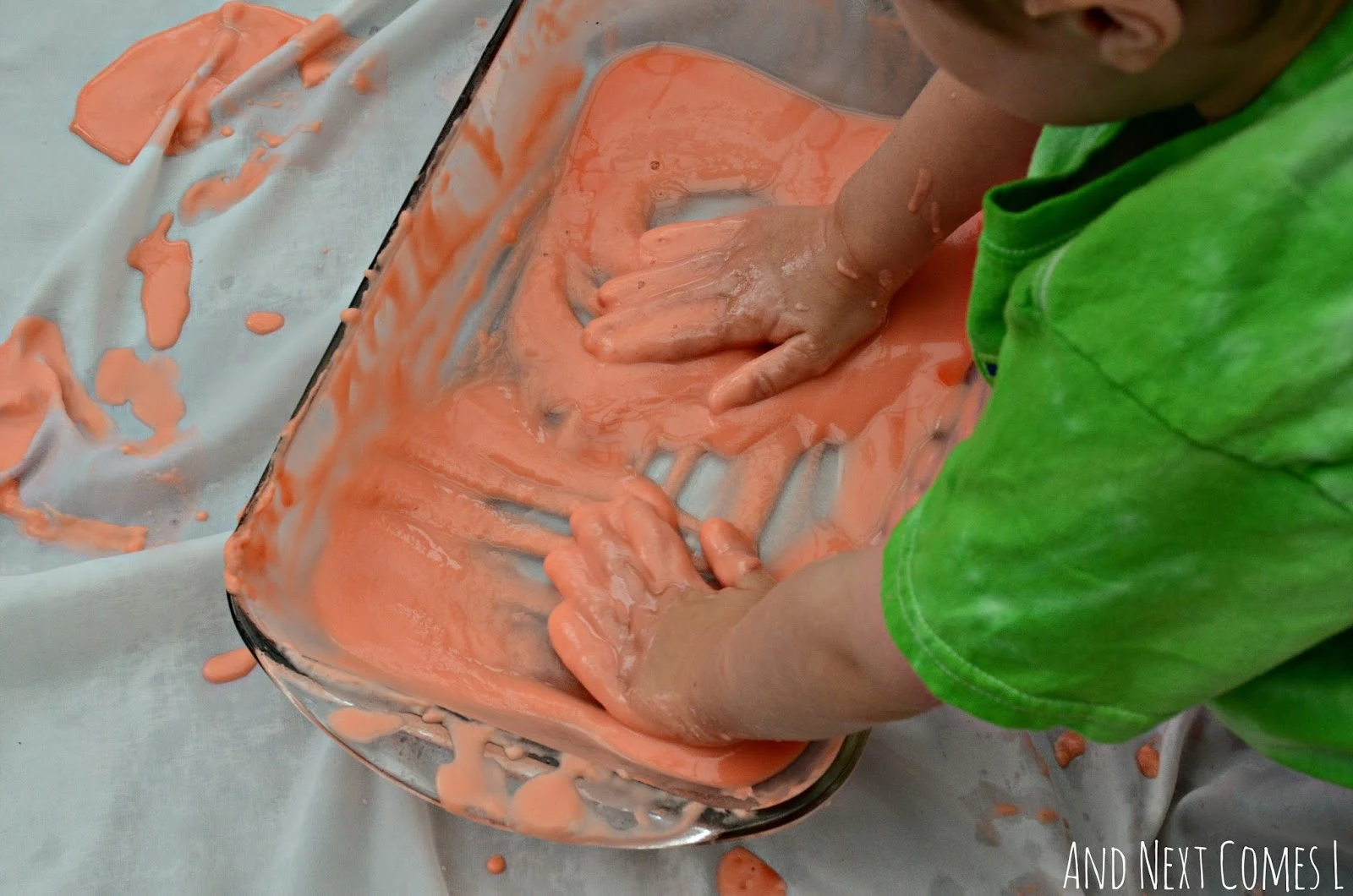 Canada Day sensory play for toddlers & preschoolers from And Next Comes L