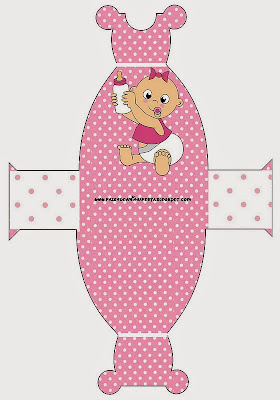 Sweet Baby Girl, Free Printable Dress Box.