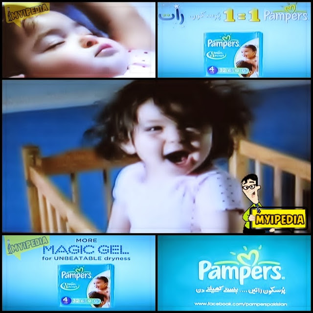 Pampers TVC 2013 - More Magic gel for Unbeatable Dryness