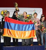 Armenia Medalla de Oro Olímpica de Ajedrez 2008