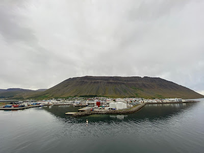 landscape view of Isafjordur, Iceland