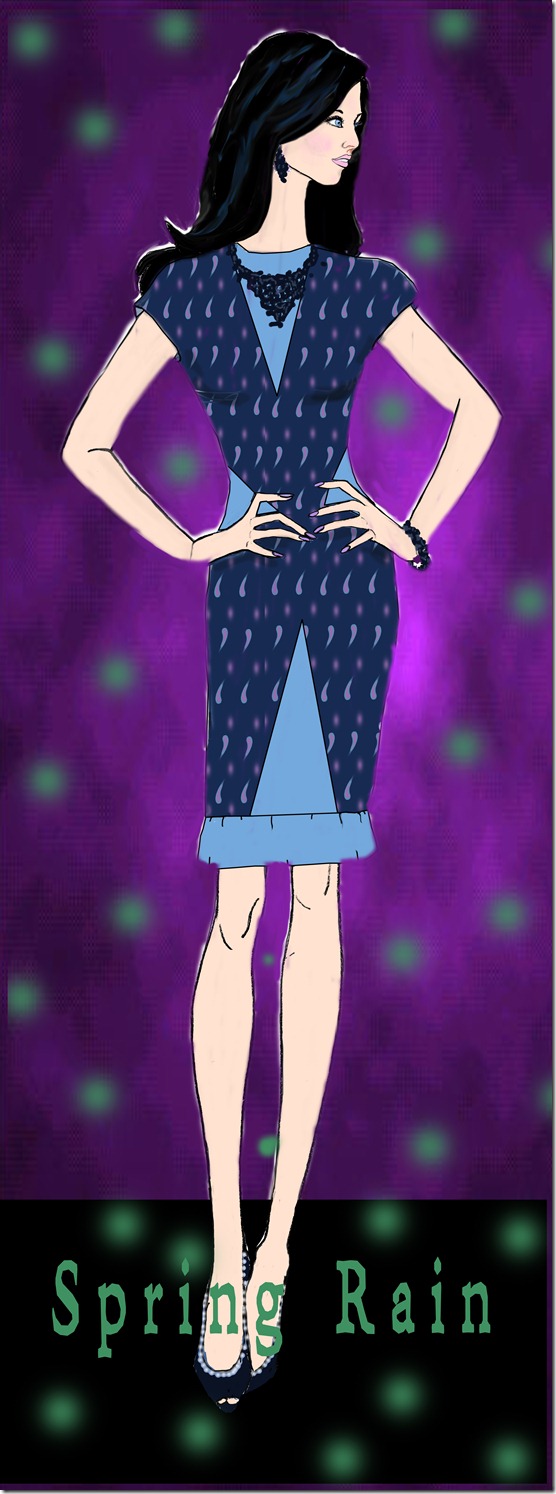 spring rain dress