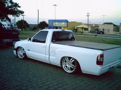 Chevrolet S10 tuning socada de som S10 dub style suspens o a ar S10 