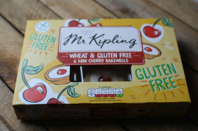 Mr Kipling Wheat & Gluten Free Mini Cherry Bakewell Tarts on Anyonita-Nibbles