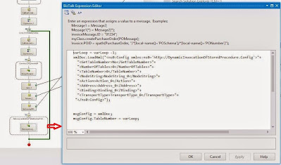 configure message assignment shape