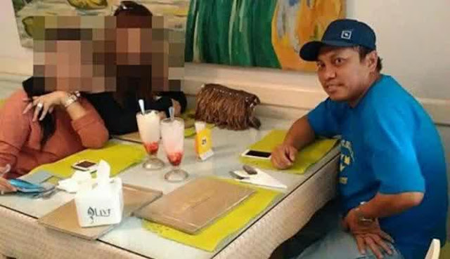 Foto Gayus di Luar Tahanan Asyik Makan di Restoran