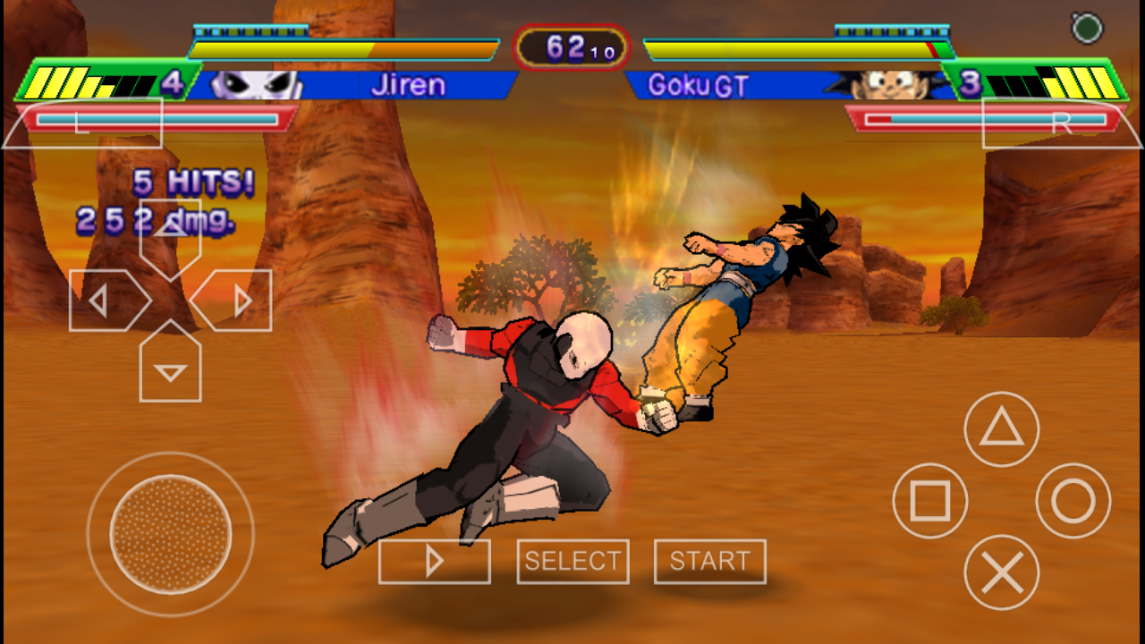 Dragon Ball Z Shin Budokai 6 (Español) Mod PPSSPP ISO Free ...