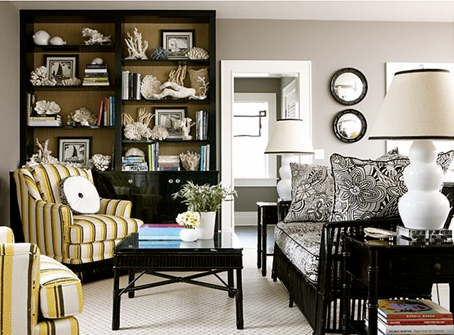 Black and Grey Living Room Furniture