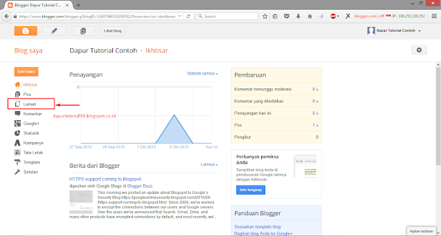 Cara Membuat Sitemap di Blog | Dapur Tutorial